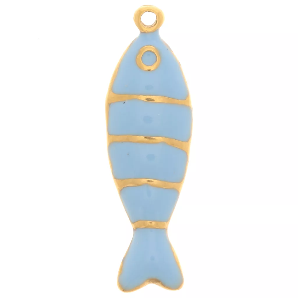 pez dorado azul