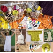 Algondón Natural XL DMC - Madeja de algodón Rosa Polvo (n°61) x 75m