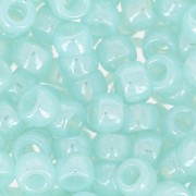 Cuentas de Rocalla Matubo 7/0 - 3,5 mm Aqua Alabaster x 10 g