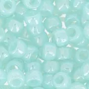 Cuentas de Rocalla Matubo 7/0 - 3,5 mm Aqua Alabaster x 10 g