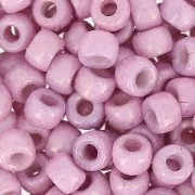 Cuentas de Rocalla Matubo 7/0 - 3,5 mm, brillo metálico rosa, 10 g