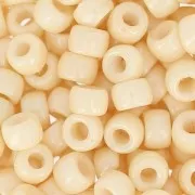 Rocallas Matubo 7/0 - 3.5 mm Opaque Beige Ceramic Look x10g