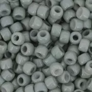 Cuentas de Rocalla Matubo 7/0 - 3,5 mm, verde opaco con aspecto cerámico, 10 g