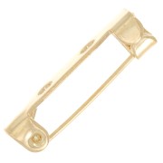 Soportes para alfileres de 19 mm - Dorado x1