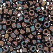 Cuentas de Rocalla Matubo 7/0 - 3,5 mm, brillo iris, x10 g