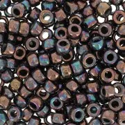 Cuentas de Rocalla Matubo 7/0 - 3,5 mm, brillo iris, x10 g