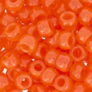 Cuentas de Rocalla Matubo 7/0 - 3,5 mm, brillo «Milky Grapefruit», 10 g