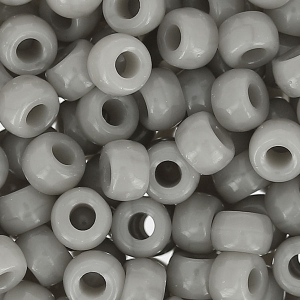 Cuentas de Rocalla Matubo 7/0 - 3,5 mm, gris opaco, x10 g