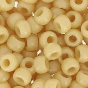 Cuentas de Rocalla Matubo 7/0 - 3,5 mm, color beige, 10 g