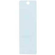 Colgante rectángulo de chicle - Love Candy 60x20 mm Plexiglas Azul - Rosa x1