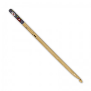 Gancho artisanal Natura XL DMC 6 mm bambù x1