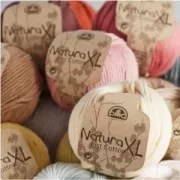 Gancho artisanal Natura XL DMC 6 mm bambù x1