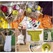 Gancho artisanal Natura XL DMC 6 mm bambù x1