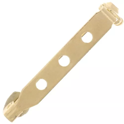 Soporte de broche 33 mm Dorado x1