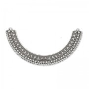 Entrepieza para collar 117x17 mm Chapado Plateado envejecido x1|raw }}