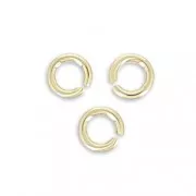 Anillas abiertas 2.5x0.5 mm de Gold filled x50