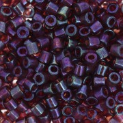 Miyuki Delica 8/0 DBL0104 - Transparente Claret Rainbow Gold Luster x8g|raw }}