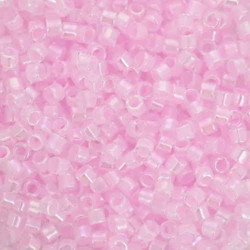 Miyuki Delica 10/0 DBM0055 - Cristal rayado rosa AB x8g