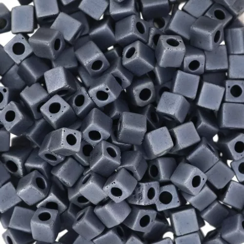 Miyuki Cubos 3 mm SB3-2001 - Gunmetal Mat x10g