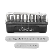 Punzones ImpressArt Signature 3 mm para acero - Alfabeto Minúsculo Amatista x33|raw }}