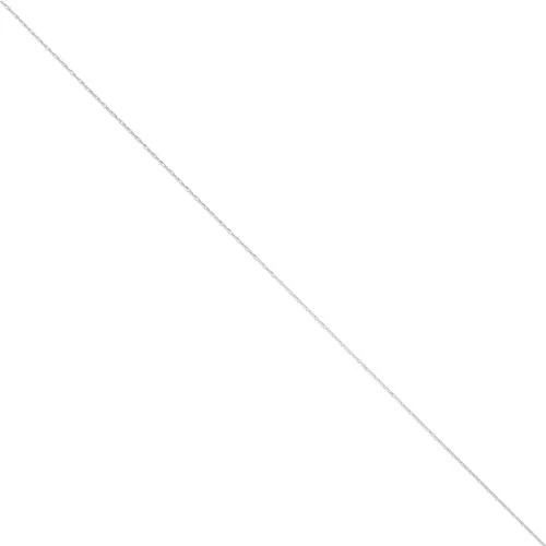 Cadena fina para Miyuki Delica 11/0 malla paloma 0,6 mm - Plateado x50cm
