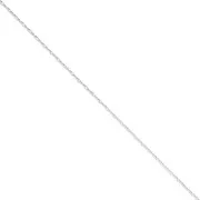 Cadena fina para Miyuki Delica 11/0 malla paloma 0,6 mm - Plateado x50cm