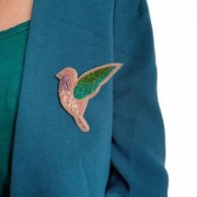 Cannelli rizado para bordar - Broches y bisutería bordada 1 mm - Fucsia x5g