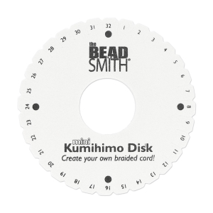 Mini Kumihimo Disk redondo grueso 11 cm eco x1