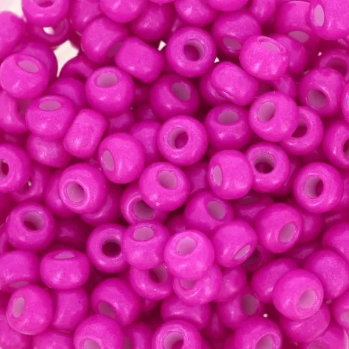 Rocalla Miyuki 6/0 4751 - Teñido Magenta Opaco x8g