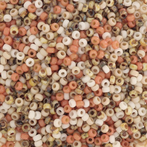 Miyuki Rocalla Mix 15/0 - Dunas de arena x8g