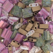 Mezcla de cuentas Miyuki - Cuarto - Medio y Tila - Fairytale x10g