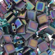 Mezcla de cuentas Miyuki - Cuentas de cuarto - mitad y Tila - Sparkling Mermaid x10g