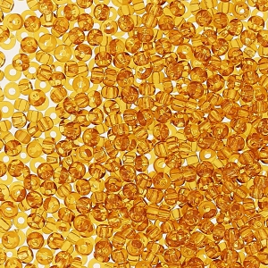Preciosa Cuentas de rocalla 15/0 - 1,5 mm Topacio x10g