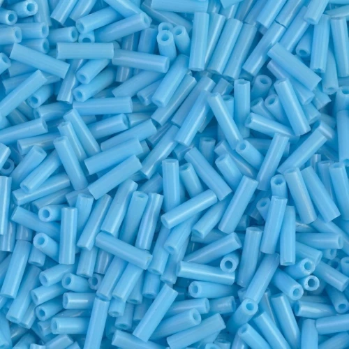 Bugles Miyuki 6 mm BGL-413 - Opaque Turquesa Azul x10g