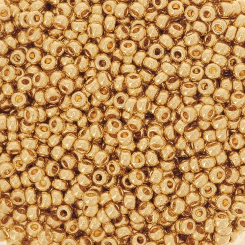 Rocalla Miyuki 11/0 191 - 24kt Gold Plated, 50 g