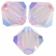 Preciosa cuentas rondelle - Cuenta rondelle 5 mm - Violeta AB 2X x12