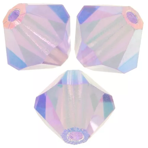 Preciosa cuentas rondelle - Cuenta rondelle 5 mm - Violeta AB 2X x12