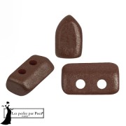 Cuentas de cristal Piros® by Puca® 2x5 mm - Chocolate x10g|raw }}
