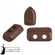 Opaque White - Cuentas de cristal Piros® by Puca® 2x5 mm - Chocolate x10g Cuentas de cristal Piros® by Puca® 2x5 mm - Chocolate x10g