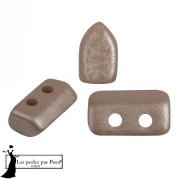 Cuentas de cristal Piros® by Puca® 2x5 mm - Mocca x10g|raw }}