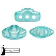 Cuentas de cristal Volos® de Puca® 4x8 mm - Riviera Azur x10g|raw }}