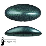 Athos 3D 3 agujeros® by Puca® 20x10 mm - Esmeralda Metalizado Mate x1|raw }}