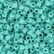 Miyuki Delica 10/0 DBM0729 - Op Turquoise Green x8g