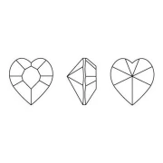 Cabujón PureCrystal 4884 11x10 mm - Cristal Ignite x1