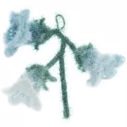 Creative Bubble - Hilo de ganchillo para esponja tawashi - Degradado Ivy x1