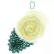 Creative Bubble - Hilo de ganchillo para esponja tawashi - Degradado Ivy x1