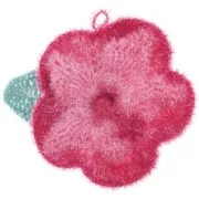 Creative Bubble - Hilo de ganchillo para esponja tawashi - Degradado rojo x1