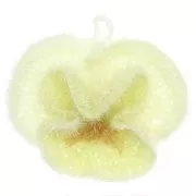 Creative Bubble - Hilo de ganchillo para esponja tawashi - Degradado amarillo x1