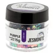 Paillettes en flacon - Jesmonite - Violet x15g