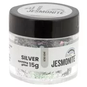 Purpurina en botella - Jesmonite - Plata x15g